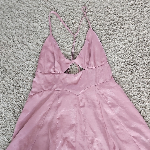 Free People Good Catch Mini Slip Dress - Picture 4 of 10
